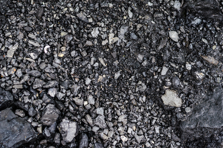 black coal for the whole frameの写真素材