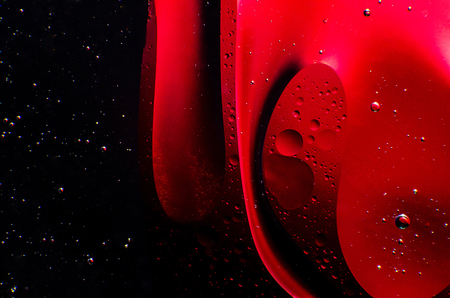 Abstract stains and drops on the whole frame. Horizontal frameの写真素材