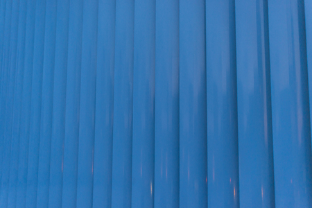 texture of blue vertical slateの写真素材