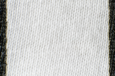 macro gray fabric on the whole frame