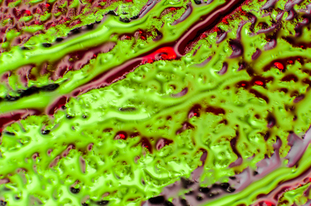 green red abstraction on the whole frame