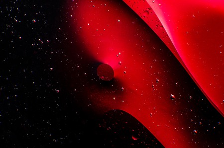 Abstract stains and drops on the whole frame. Horizontal frameの写真素材