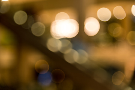 abstraction on the background. round blurry colored lights. Horizontal frameの写真素材