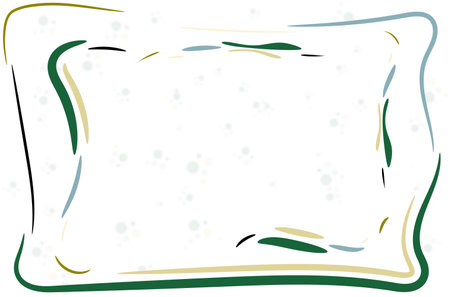 abstraction from stretched drops of paint for the background. frame with space for copyspaceの写真素材
