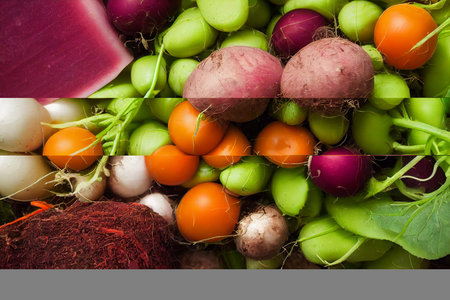 Fresh and organic vegetables. Healthy food selection.の写真素材