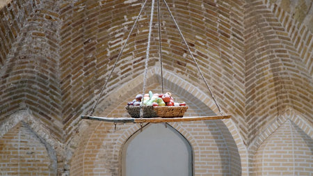 Yazd Water Museum (Kolahdouzha House). Yazd, Iran - May 8, 2025.のeditorial素材