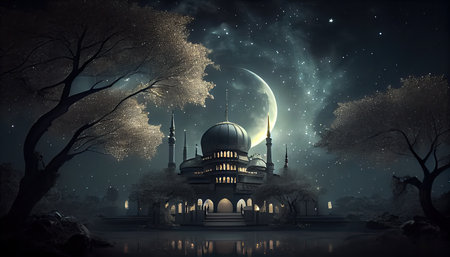 ramadan of celebration backgroundの素材