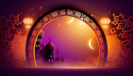 ramadan of celebration backgroundの素材