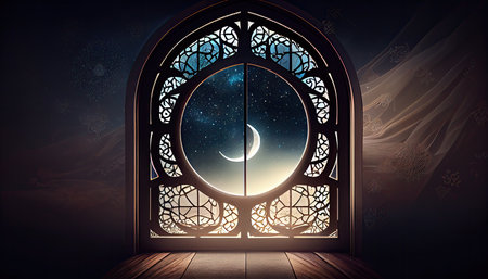 ramadan of celebration background.の素材