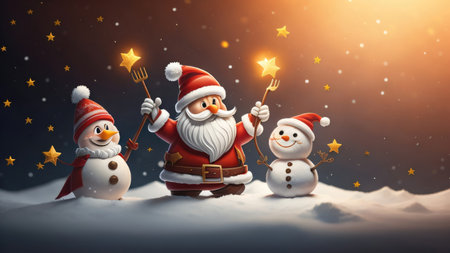 christmas celebration background template illustration. copy space decoration, banner. generative aiの素材