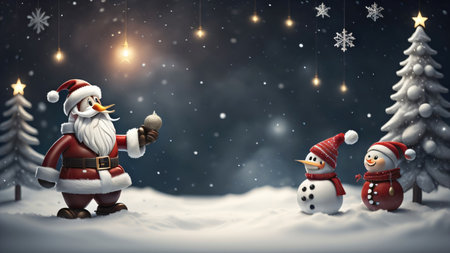 christmas celebration background template illustration. copy space decoration, banner. generative aiの素材
