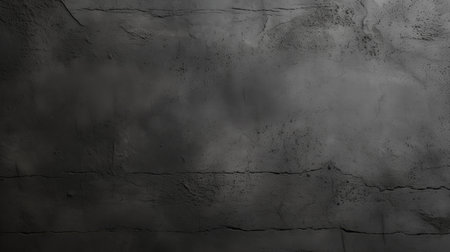 Dark grey grunge concrete wall texture. Abstract background for design.の素材
