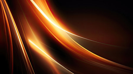 abstract technology neon background template illustration. 3d scene, banner, copy space backgroundの素材
