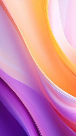 Cloth fabric gradient waves abstract background.の素材