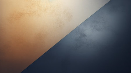 Abstract blue and beige background with copy space. 3d renderingの素材