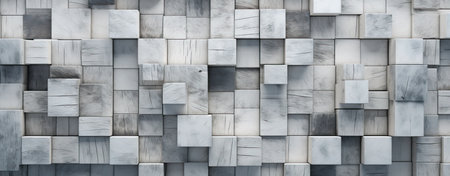 3D cube square top view backgroundの素材