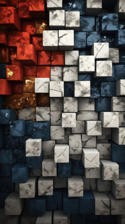 abstract colorful texture top view backgroundの素材