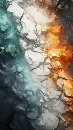 abstract colorful texture top view backgroundの素材