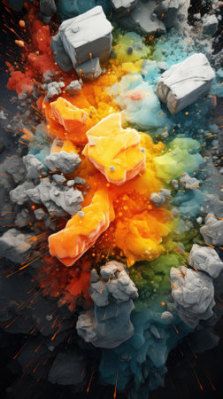 abstract texture top view backgroundの素材