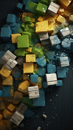 abstract texture top view backgroundの素材