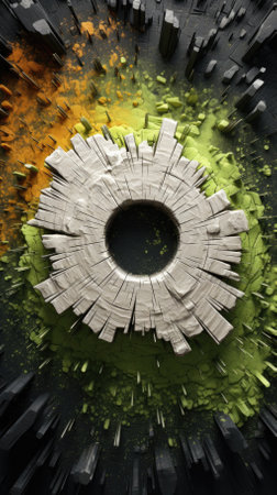 abstract texture top view backgroundの素材