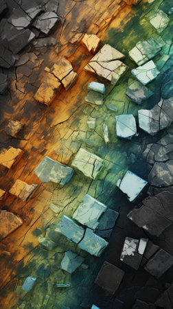 abstract texture top view backgroundの素材