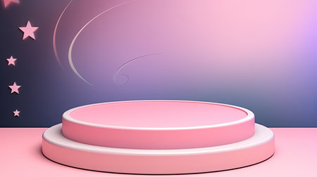 3d minimal scene podium for presentation your product backgroundの素材