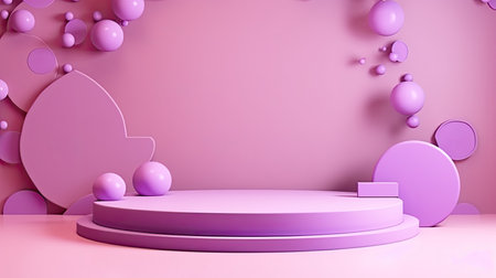 3d minimal scene podium for presentation your product backgroundの素材
