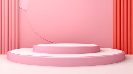 3d minimal scene podium for presentation your product backgroundの素材