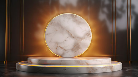 3d minimal scene podium for presentation your product backgroundの素材