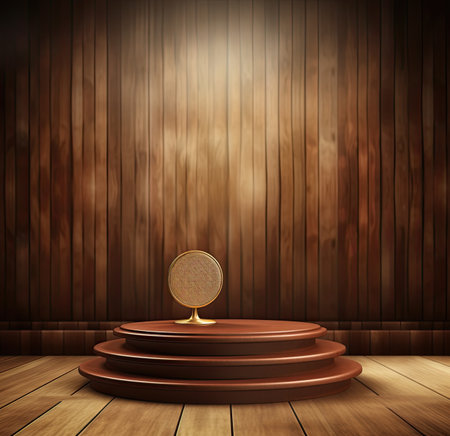 3d minimal scene podium for presentation your product backgroundの素材