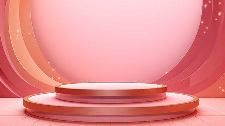 3d minimal scene podium for presentation your product backgroundの素材