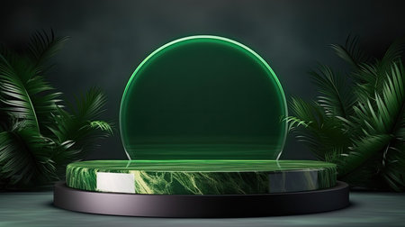 3d minimal scene podium for presentation your product backgroundの素材