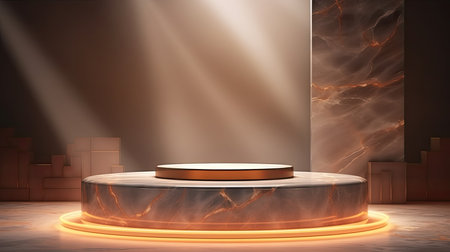 3d minimal scene podium for presentation your product backgroundの素材