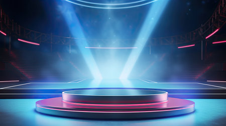 3d minimal scene podium for presentation your product backgroundの素材