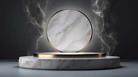 3d minimal scene podium for presentation your product backgroundの素材