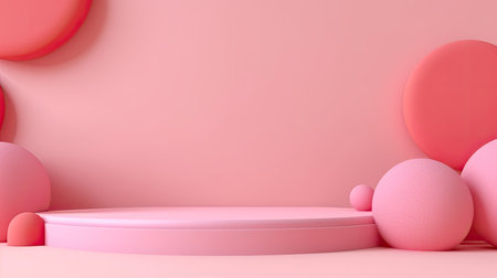 3d minimal scene podium for presentation your product backgroundの素材