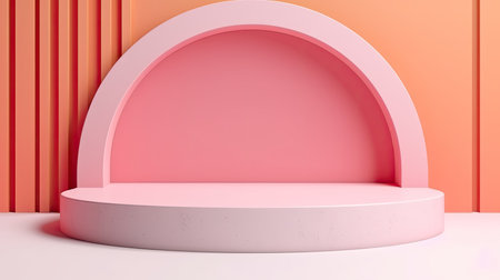 3d minimal scene podium for presentation your product backgroundの素材