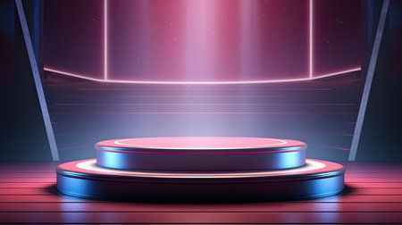 3d minimal scene podium for presentation your product backgroundの素材