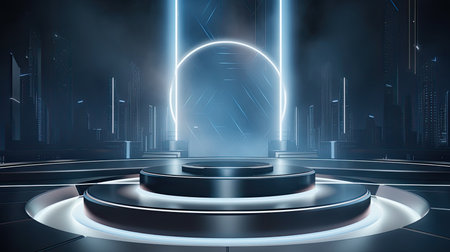3d minimal scene podium for presentation your product backgroundの素材