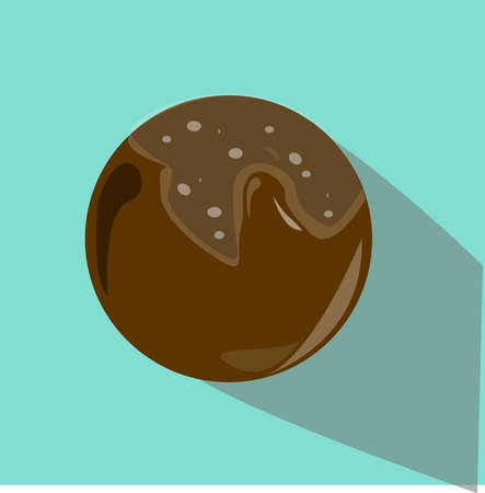 choocholate cookies deliciuous and tastyのイラスト素材