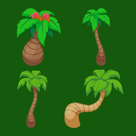 coconut treeのイラスト素材