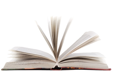 Books, which it is possible to read and overturn pages.の写真素材