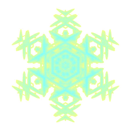 Snow flake useful as decoration, background or wallpaper.の写真素材