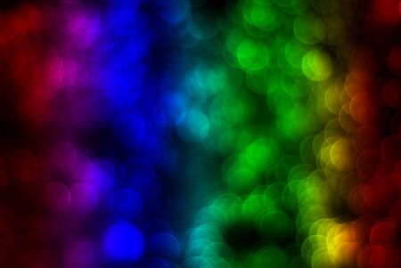 Blurred out of focus lights for a backgroundの写真素材