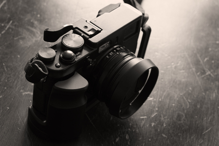 Detail of vintage old Camera for photography creativityの写真素材