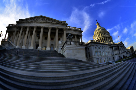Capitol Building for United States in Washington DC public building