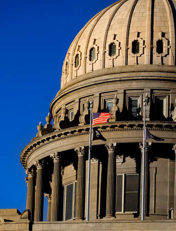 Idaho State Capitol Building governing government dome structure legal lawsの写真素材