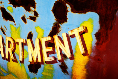 Detail of old vehicle with rusty colors and texturesの写真素材