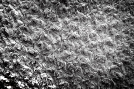 Detail of fabric swirl pattern cotton texture soft